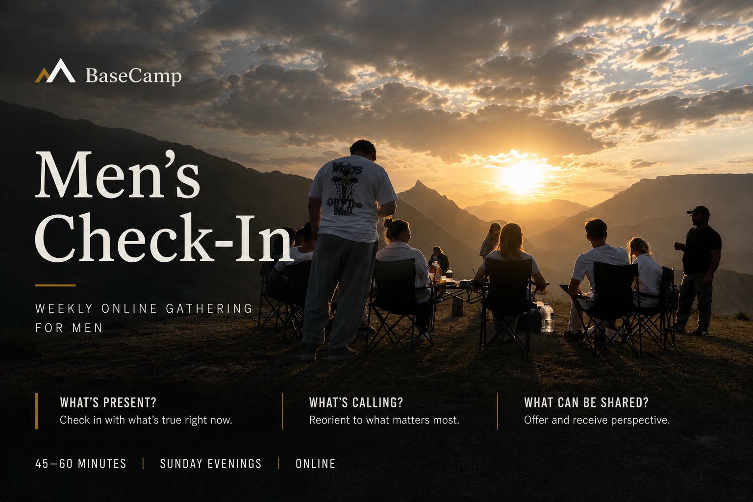 BaseCamp Men's Virtual Check-In